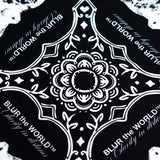 Blur Black Bandana