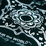 Blur Green-W Bandana