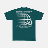 Blur World T-shirt Green