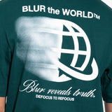 Blur World T-shirt Green