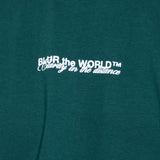 Blur World T-shirt Green